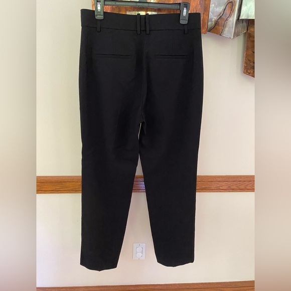 NWT Vince High Waist Tailored Pants. Black. size 8 - Picture 3 of 11